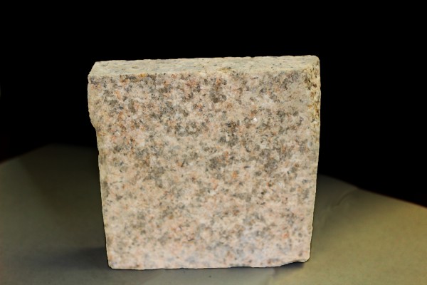 Brown granite paving sample