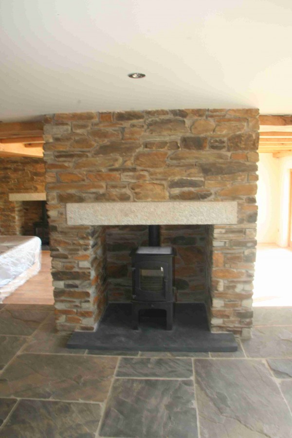 Slate hearth