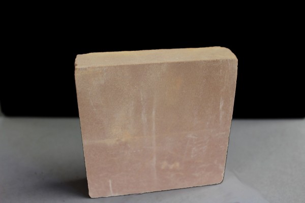 Red sandstone paving sample 