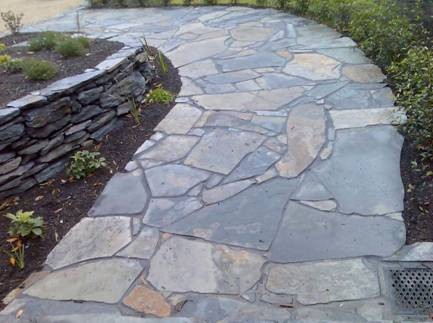 Crazy paving