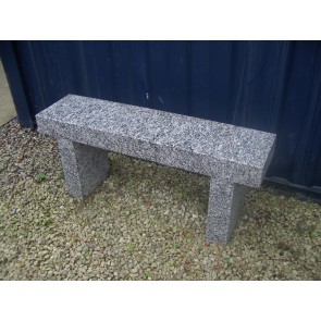 Cornish granite stone bench