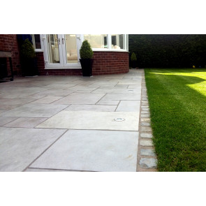 Grey limestone paving pack mixed sizes