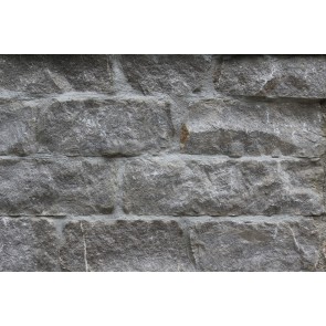 Limestone walling. Squared to create a coursed look
