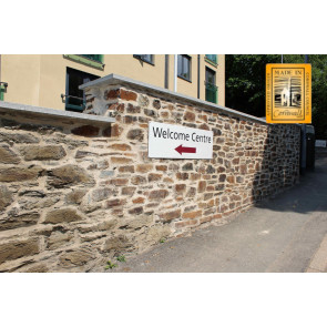 Medium walling stone used to create a mortared wall