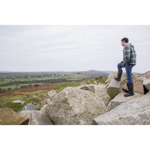 Granite boulders from Caradon quarry