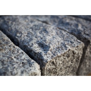 Silver grey granite quoins 