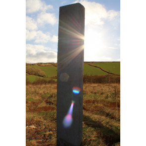 Chinese granite monolith in the sun