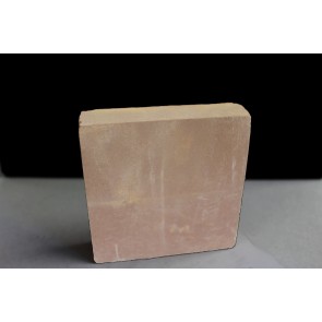 Red sandstone paving sample 