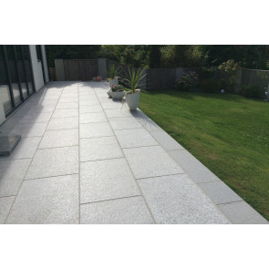 Dark grey granite paving 800X200mm