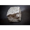 Silver grey granite sett sample 