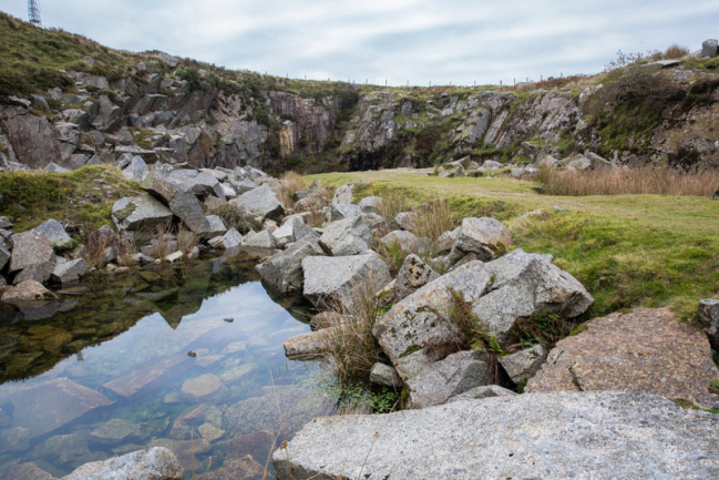 Cornish granite walling stone 