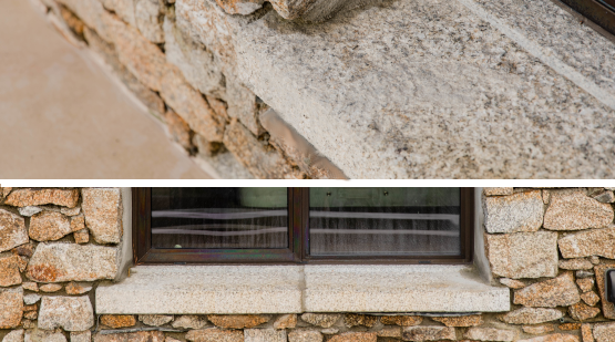 Cornish granite cills Cornish granite