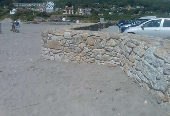 Granite walling stone