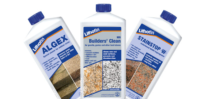 Lithofin sealants and cleaners