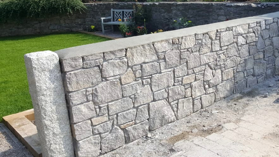 Cornish granite walling stone 