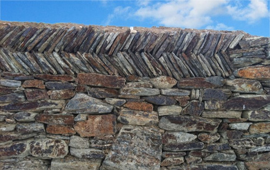 Large hedging stone